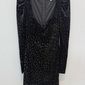 Black Velvet Dress
